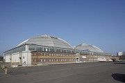 Kohlrabizirkus - Großmarkthalle Leipzig: Südostansicht, Bild 1