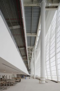 Corinthians Stadion, São Paulo: Atrium hinter Westfassade 3