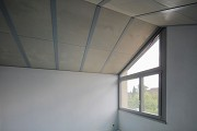Stahlfachwerkhaus Volketswil: Stahldachstuhl und Ausblick