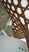Centre Pompidou-Metz: roof bottom-view with building joint, fig. 1