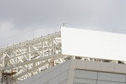 Corinthians Stadium, São Paulo: roof-detail north-east corner