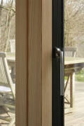 Spelbergs-Busch: outside opening terrace door, handle-detail