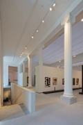 Musée La Boverie: extension-entrance, basement-stairs