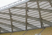 Arena da Amazônia: bottom view stadium roof