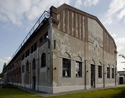 Becker steelworks, hall 18: Northeast view