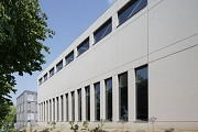 iww: northwestern test hall façade