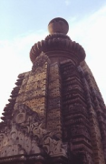 Khajuraho: Chitragupta Temple, tower-top