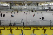 Lentpark: lower ice rink at center line