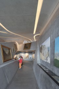 Messner Mountain Museum: western jutty, exhibition