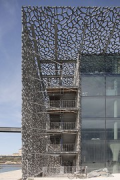 MuCEM, escape stairs, south-east corner 1