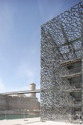 MuCEM, escape stairs, south-east corner 2