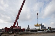 Rhine-boulevard: The construction-site is vis-à-vis the cathedral