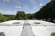 pure textil-concrete pavillon: roof view 2