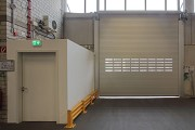 Novoferm tormatic: outer rolling gate with fire-protection-lock