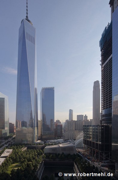 9/11 Memorial: Südansicht