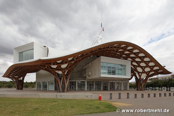 Centre Pompidou-Metz: Nordwestansicht
