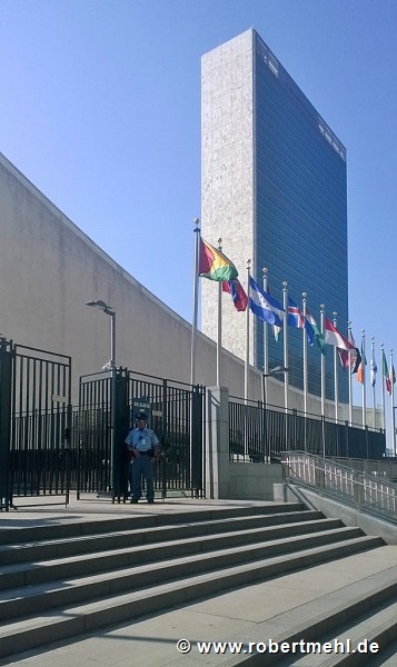 UNO-Hauptquartier: Besuchereingang
