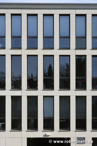iww: Südwestfassade Verwaltungstrakt, Detail