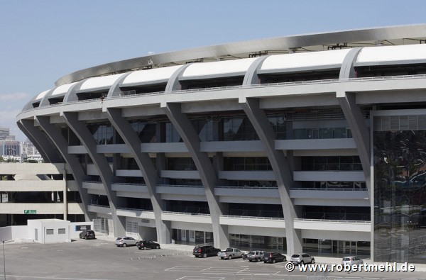 Maracanã Stadion: Nordansicht, näher