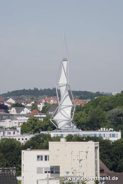 Phänomenta: Turm vom Annaberg gesehen