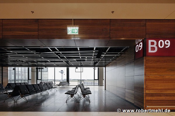 BER airport, Berlin: gate-lounge, fig. 2