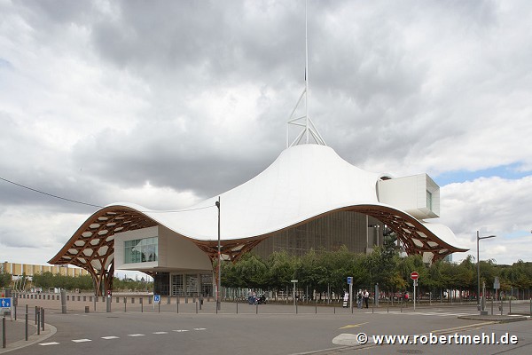 Centre Pompidou-Metz: south-western view