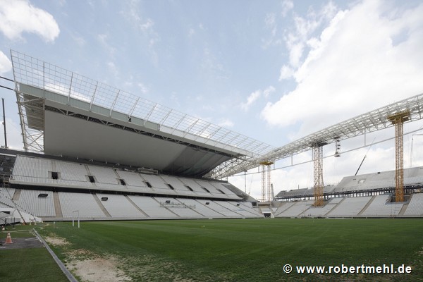 Corinthians Stadium, São Paulo: eastern & southern stand