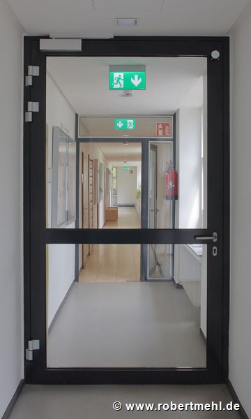 KatHo Aachen: fire-door in one-story administration-wing