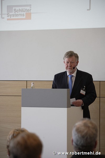 Schlüter-Workbox inauguration: architect Walter Ebelings's speech