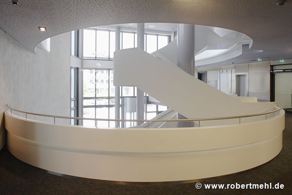 WTZ Heilbronn: lobby-staircase, level-connection