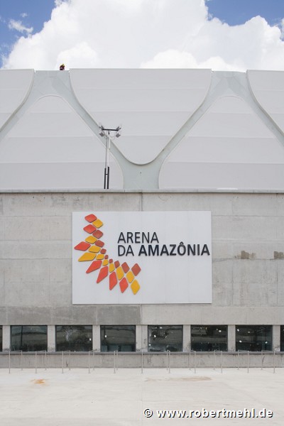 Arena da Amazônia: main entrance