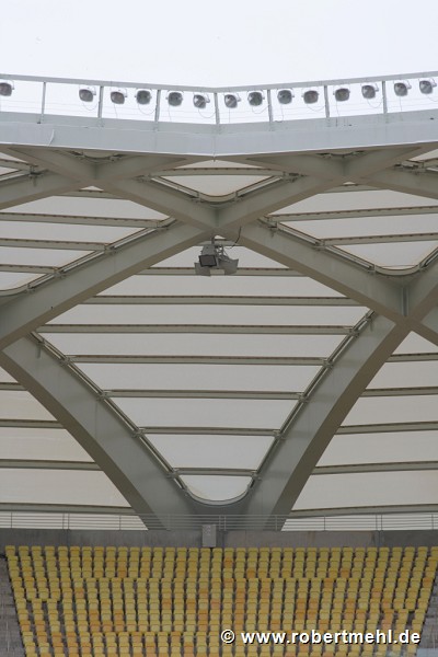 Arena da Amazônia: stadium roof, single unit