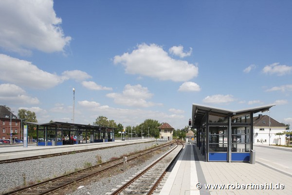 Bedburg Station: southern view track 2