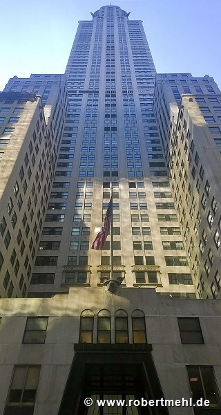 Chrysler Building: western view