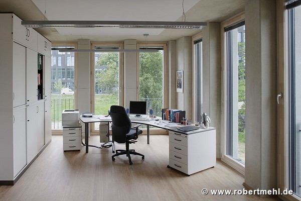 ComNets Aachen: upper level, corner-office