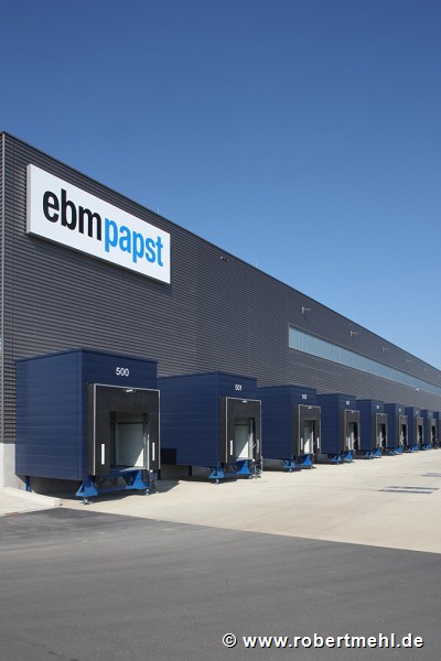 ebm-papst: south-eastern loading-ramps, portrait