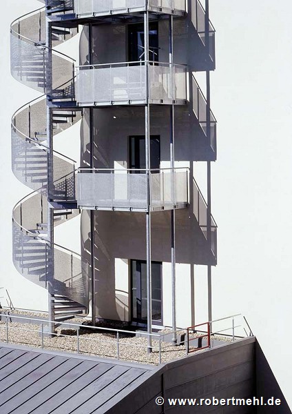 Rütscher Str. 182 (Höver-House) 2005: fire stairs