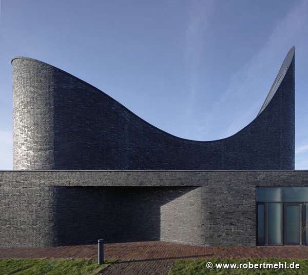 Church by the Sea: the roof-silhouette reminds to a fish, too