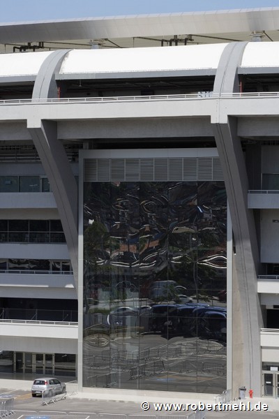 Maracanã stadium: northern view, lobby-façade