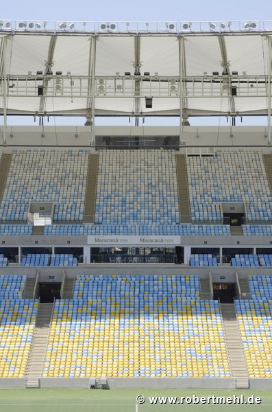 Maracanã stadium: eastern stand, center view