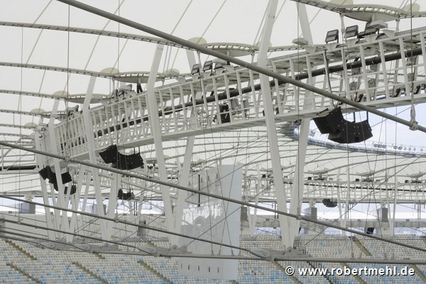 Maracanã stadium: roof-construction northern stand 2