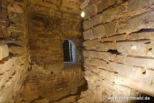 Aachen town-hall, inside Granus-tower: basement