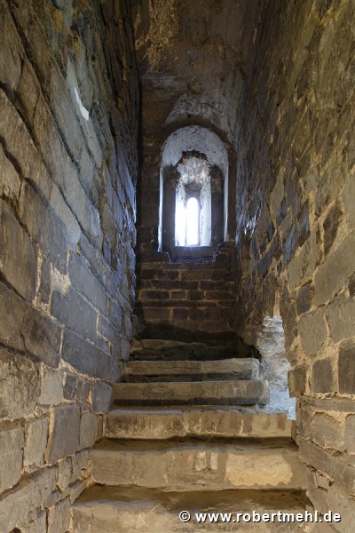 Aachen town-hall, inside Granus-tower: 1st-floor access