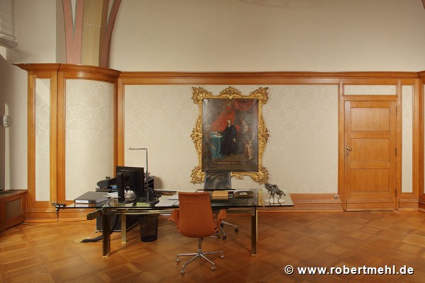 Aachen town-hall: Lord Mayor's office, western wall