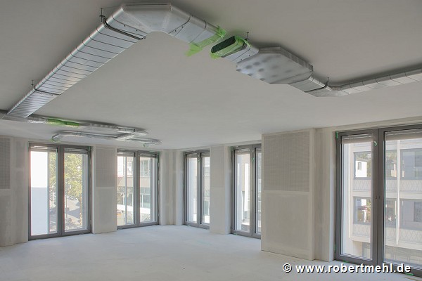 WDR Cologne: 2nd floor, open-office-area under construction, fig. 2