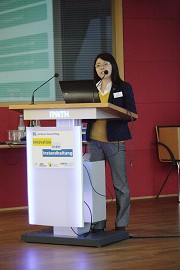 Dipl.-Ing. Lina Nguyen referes about submarine concrete refurbishment difficulties