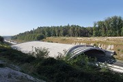 A3-Grünbrücke Mönau: Nördlicher Tunnelmund