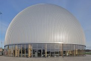 WDL-Luftschiffhangar: Frontale Westansicht