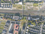 Neue Bahnstadt Opladen: Vertikalansicht Westquartier