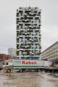 Trudo Vertical Forest: Westansicht